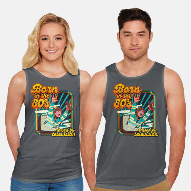 Raised By Television-unisex basic tank-tobefonseca
