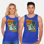 Raised By Television-unisex basic tank-tobefonseca