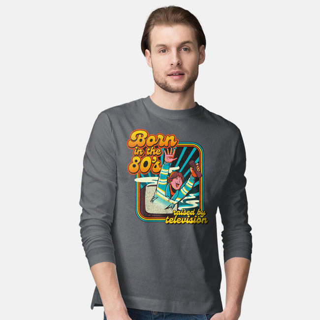 Raised By Television-mens long sleeved tee-tobefonseca