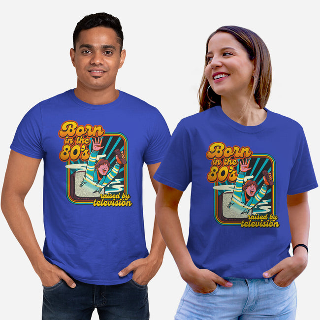 Raised By Television-unisex basic tee-tobefonseca