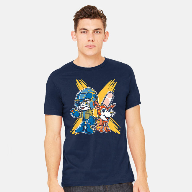 Mega Chainsaw-mens heavyweight tee-estudiofitas