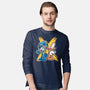 Mega Chainsaw-mens long sleeved tee-estudiofitas