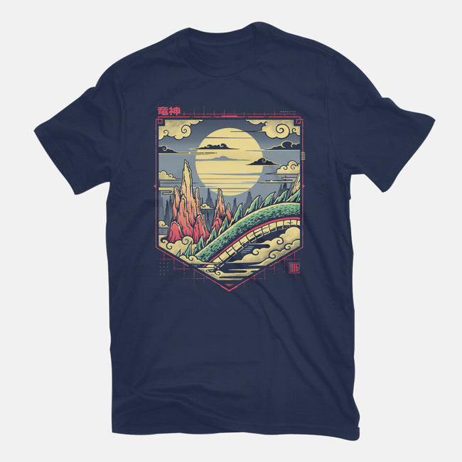 Dragon Kingdom-womens fitted tee-StudioM6