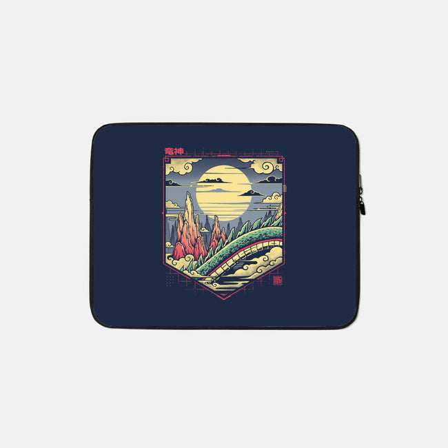 Dragon Kingdom-none zippered laptop sleeve-StudioM6