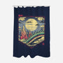 Dragon Kingdom-none polyester shower curtain-StudioM6