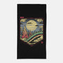 Dragon Kingdom-none beach towel-StudioM6