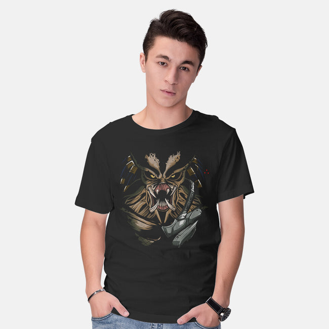 Hunter Of The Universe-mens basic tee-Diego Oliver