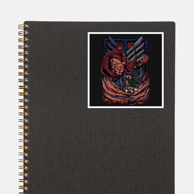 Levi's Brutality-none glossy sticker-alanside