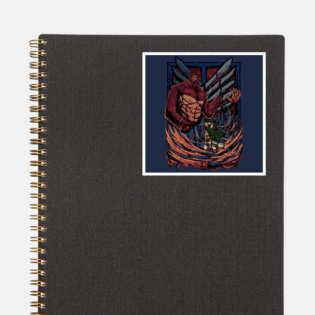 Levi's Brutality-none glossy sticker-alanside