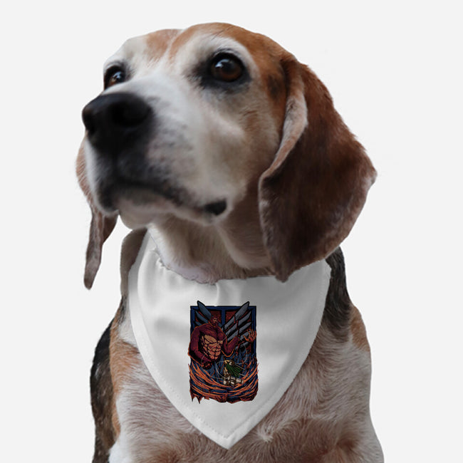 Levi's Brutality-dog adjustable pet collar-alanside