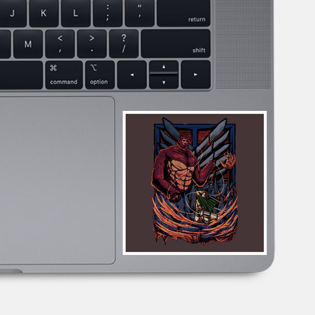 Levi's Brutality-none glossy sticker-alanside