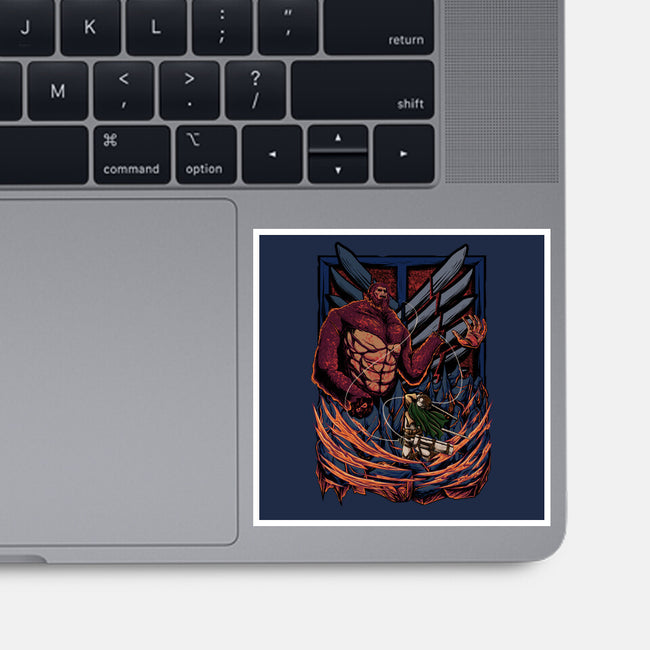 Levi's Brutality-none glossy sticker-alanside