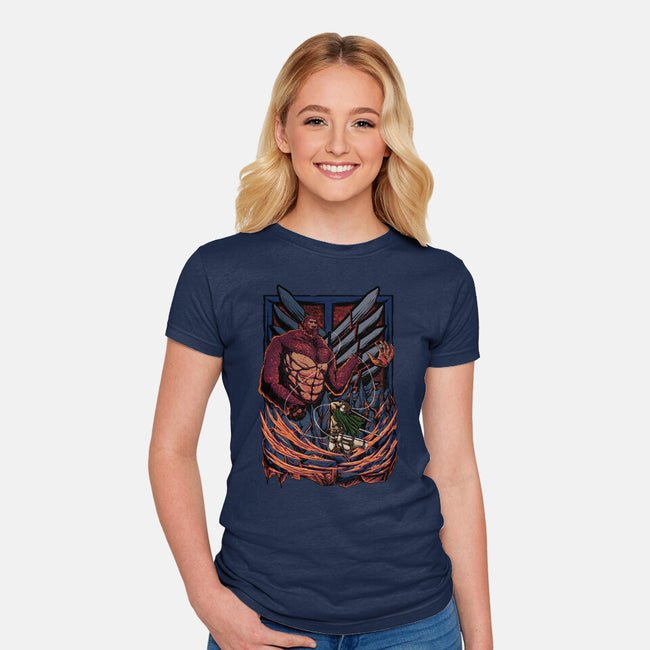 Levi's Brutality-womens fitted tee-alanside
