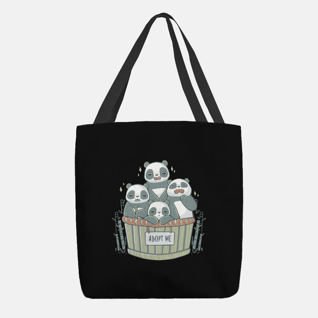 Adopt A Panda-none basic tote bag-xMorfina