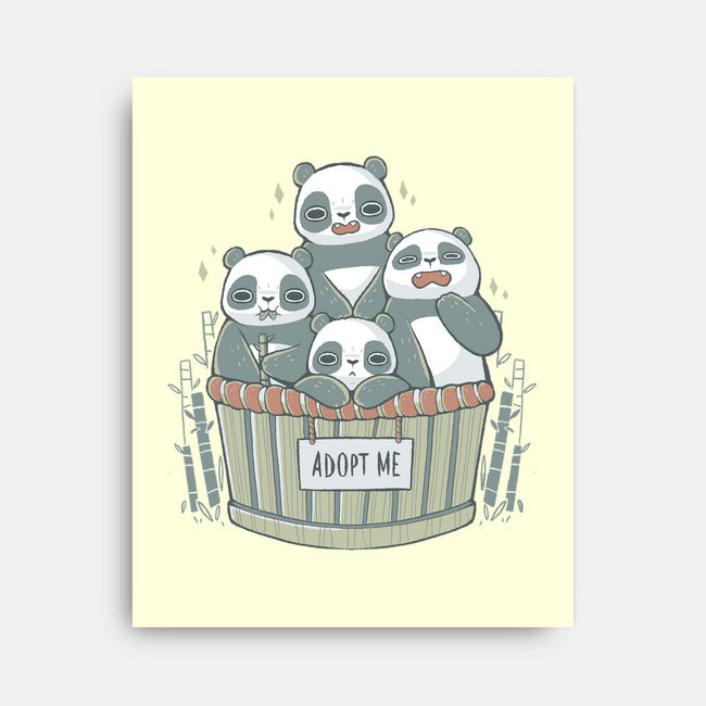Adopt A Panda-none stretched canvas-xMorfina