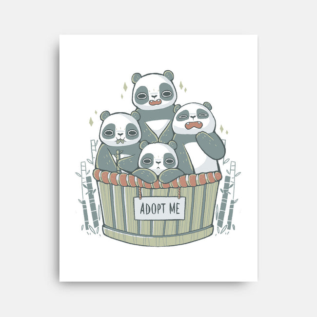 Adopt A Panda-none stretched canvas-xMorfina