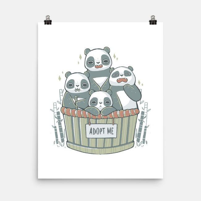 Adopt A Panda-none matte poster-xMorfina