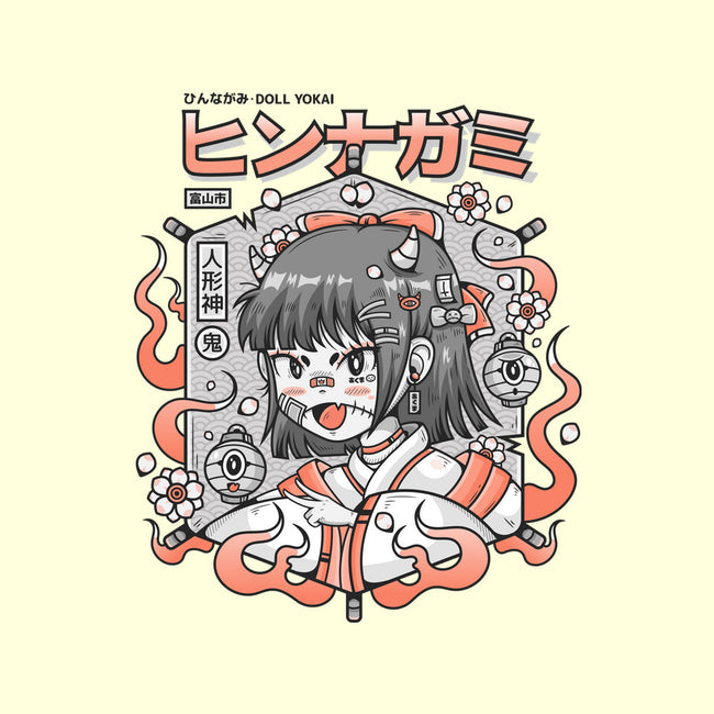 Evil Doll Yokai-none drawstring bag-Bear Noise