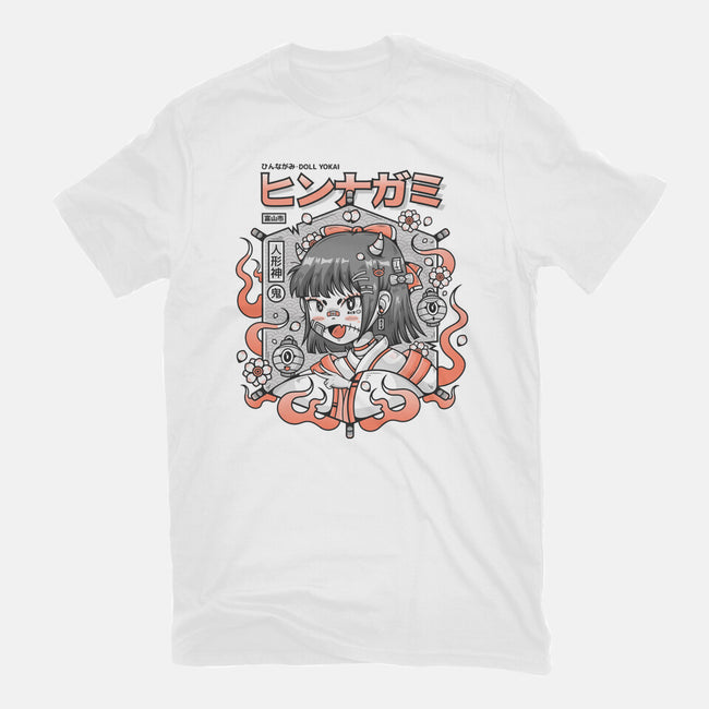 Evil Doll Yokai-womens basic tee-Bear Noise