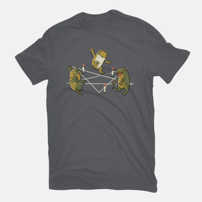 Dancing Frog-womens fitted tee-tobefonseca