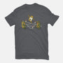 Dancing Frog-womens fitted tee-tobefonseca