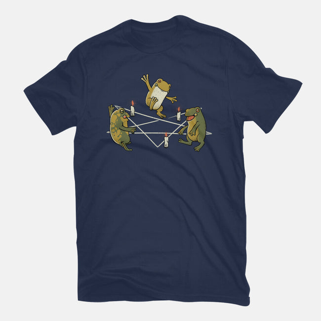 Dancing Frog-womens fitted tee-tobefonseca