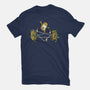 Dancing Frog-womens fitted tee-tobefonseca