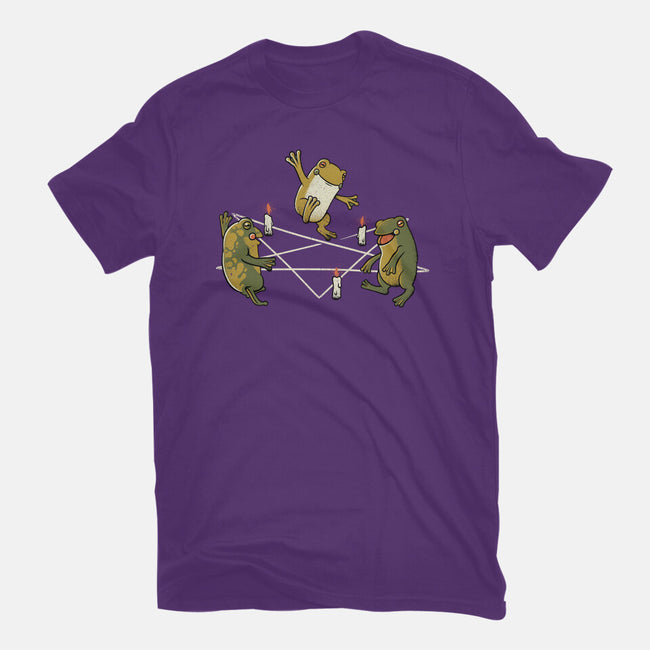 Dancing Frog-womens basic tee-tobefonseca