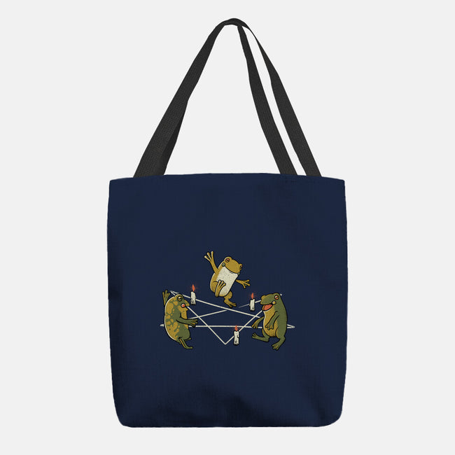Dancing Frog-none basic tote bag-tobefonseca