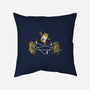 Dancing Frog-none removable cover w insert throw pillow-tobefonseca