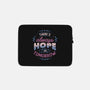 There's Always Hope In Tomorrow-none zippered laptop sleeve-tobefonseca