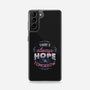 There's Always Hope In Tomorrow-samsung snap phone case-tobefonseca