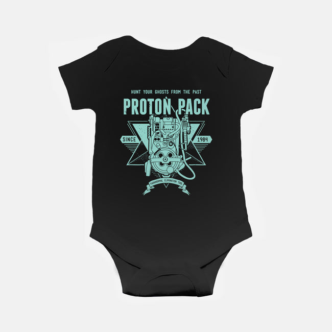 Hunting Ghosts From The Past-baby basic onesie-manospd