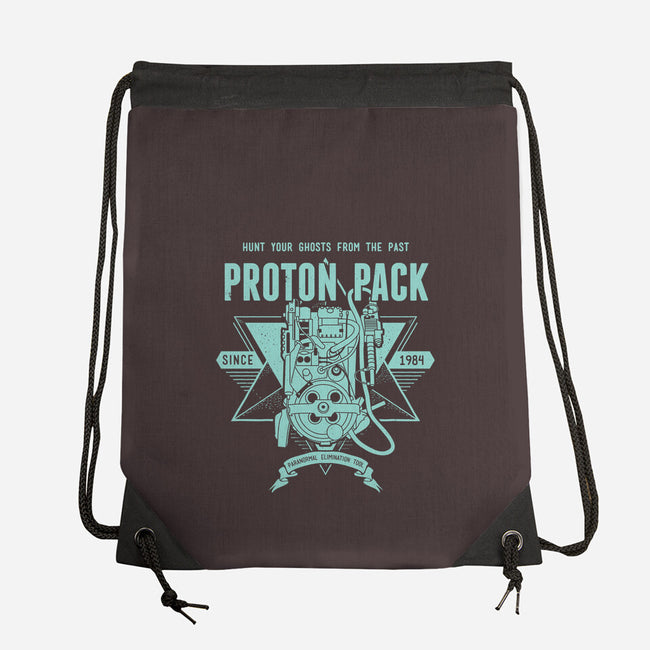 Hunting Ghosts From The Past-none drawstring bag-manospd
