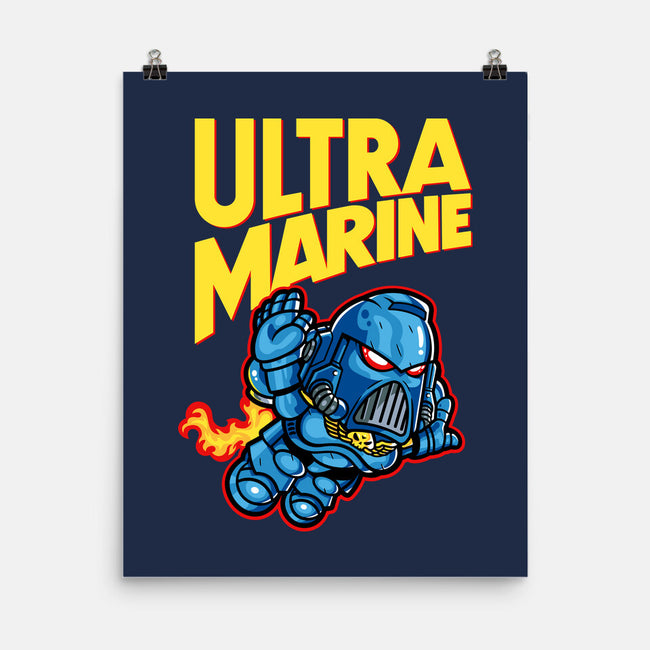 UltraBro-none matte poster-demonigote