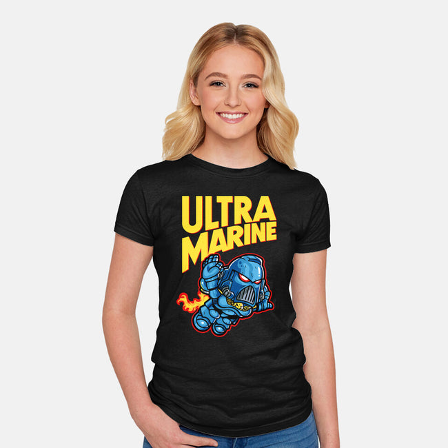 UltraBro-womens fitted tee-demonigote