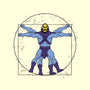 Vitruvian Master Skeletor-none glossy sticker-Melonseta