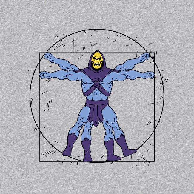 Vitruvian Master Skeletor-unisex zip-up sweatshirt-Melonseta