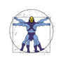 Vitruvian Master Skeletor-womens off shoulder sweatshirt-Melonseta