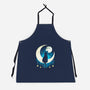 Black Moon Cat-unisex kitchen apron-Vallina84