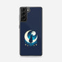 Black Moon Cat-samsung snap phone case-Vallina84