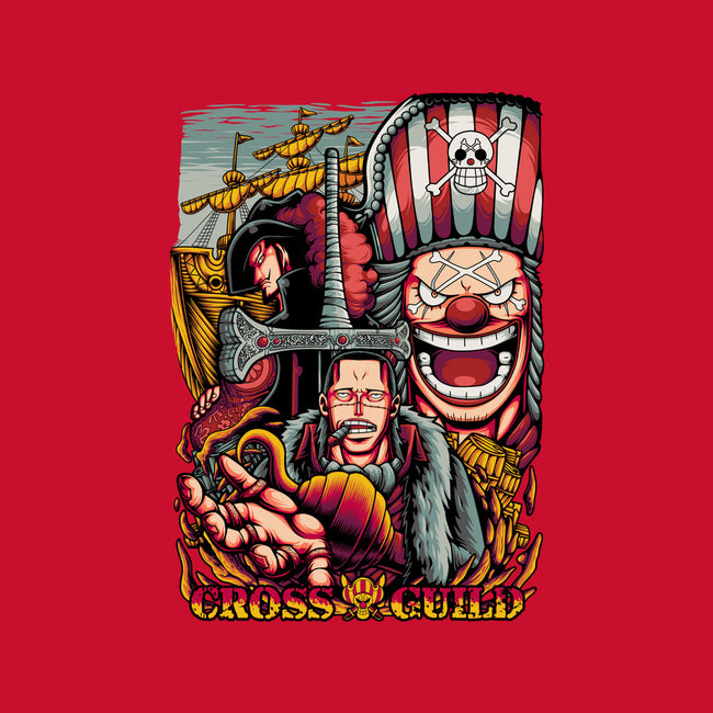Cross Leaders-mens heavyweight tee-alanside