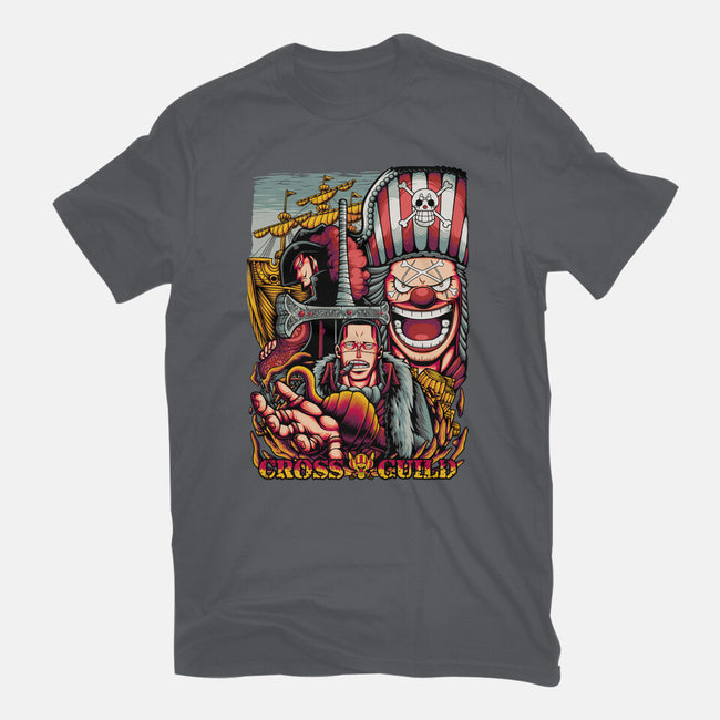 Cross Leaders-mens heavyweight tee-alanside