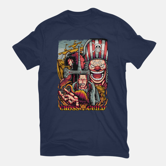 Cross Leaders-mens heavyweight tee-alanside