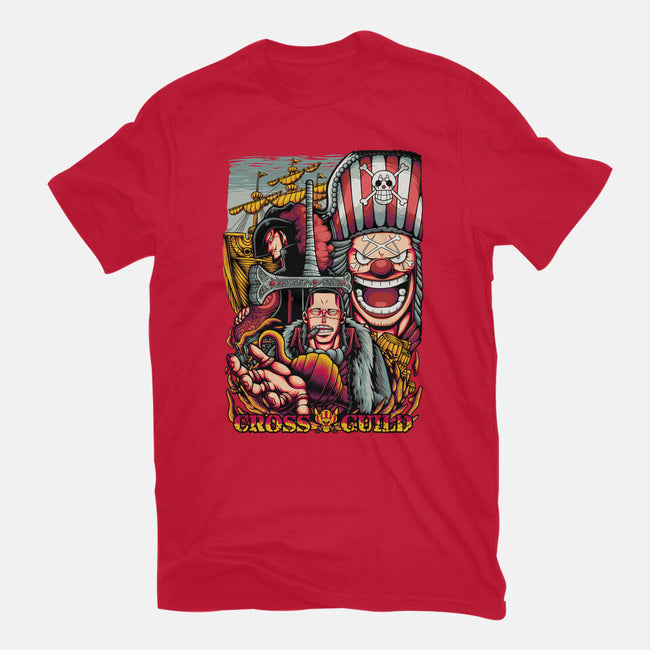 Cross Leaders-mens heavyweight tee-alanside
