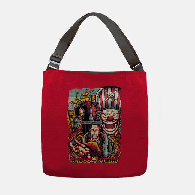 Cross Leaders-none adjustable tote bag-alanside