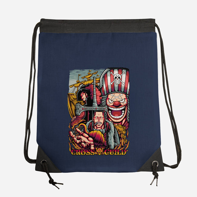 Cross Leaders-none drawstring bag-alanside