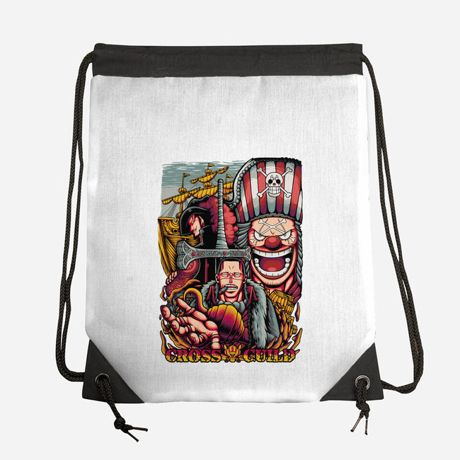 Cross Leaders-none drawstring bag-alanside