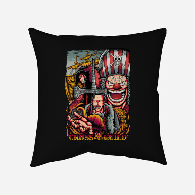 Cross Leaders-none removable cover throw pillow-alanside