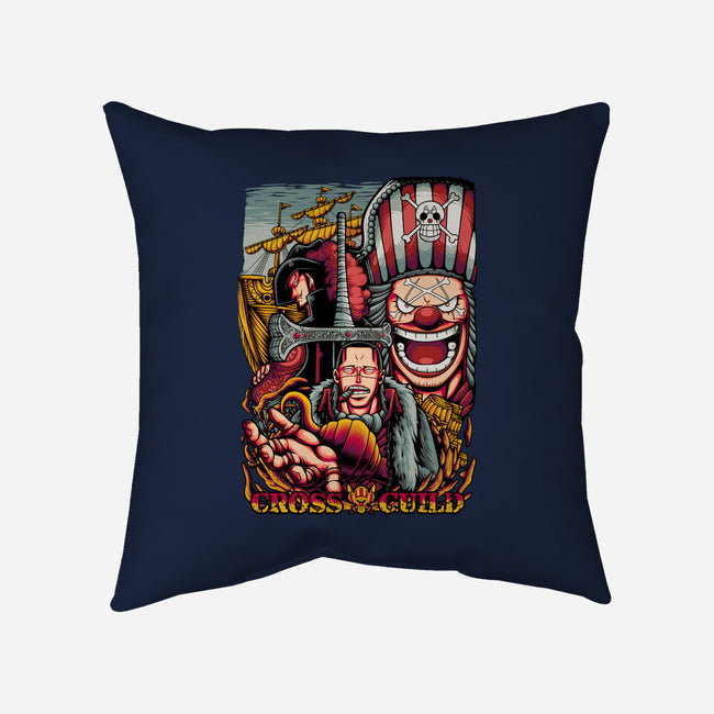 Cross Leaders-none removable cover throw pillow-alanside